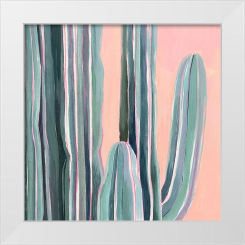 Desert Dawn V White Modern Wood Framed Art Print by Popp, Grace