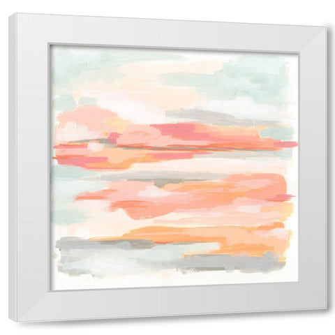 Cloud Mesa II White Modern Wood Framed Art Print by Vess, June Erica