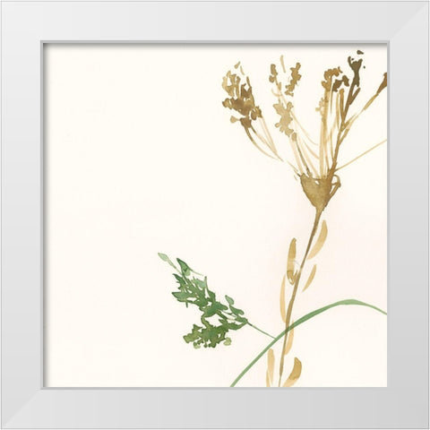 Rosey Posey I White Modern Wood Framed Art Print by Goldberger, Jennifer