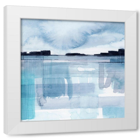 Beryl Boundaries I White Modern Wood Framed Art Print by Popp, Grace