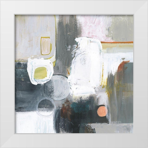 Urban Jungle I White Modern Wood Framed Art Print by Borges, Victoria