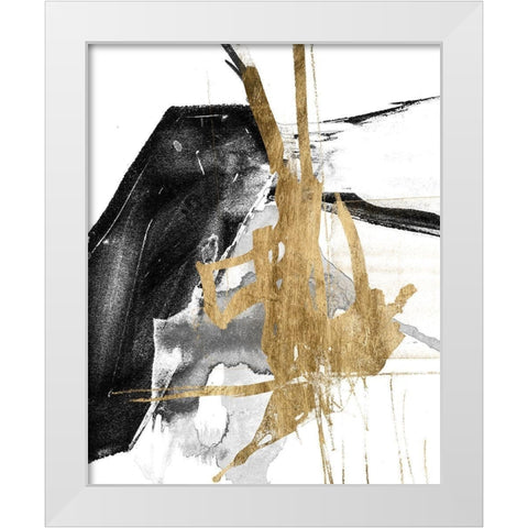 Glam and Black V White Modern Wood Framed Art Print by Goldberger, Jennifer