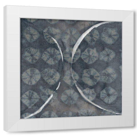 Stoneworks VII White Modern Wood Framed Art Print by Zarris, Chariklia