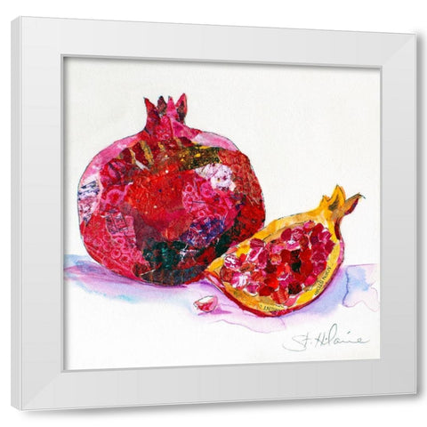 Edibles II White Modern Wood Framed Art Print by St. Hilaire, Elizabeth