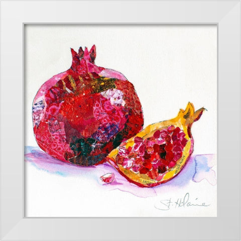 Edibles II White Modern Wood Framed Art Print by St. Hilaire, Elizabeth