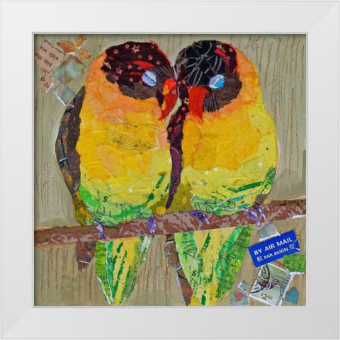 Custom Dear One I White Modern Wood Framed Art Print by St. Hilaire, Elizabeth