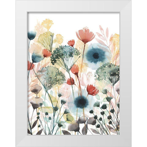 Sunny Sundries I White Modern Wood Framed Art Print by Popp, Grace