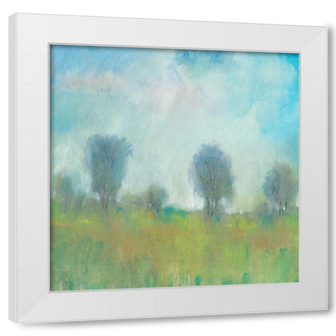 Summertime I White Modern Wood Framed Art Print by OToole, Tim