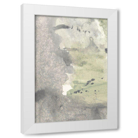 Peace, Love, Joy III White Modern Wood Framed Art Print by Combs, Joyce
