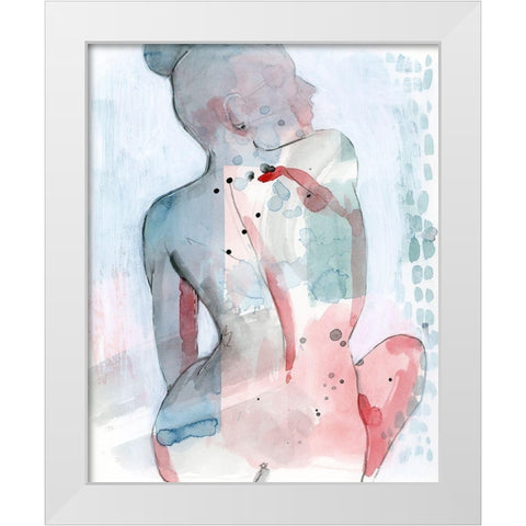 Modern Madonna II White Modern Wood Framed Art Print by Popp, Grace