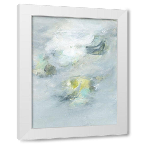 The Calm I White Modern Wood Framed Art Print by Fuchs, Jodi