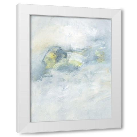 The Calm II White Modern Wood Framed Art Print by Fuchs, Jodi