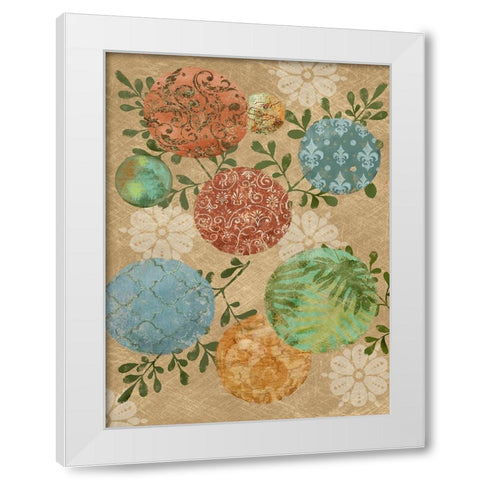 Magic II White Modern Wood Framed Art Print by Reynolds, Jade
