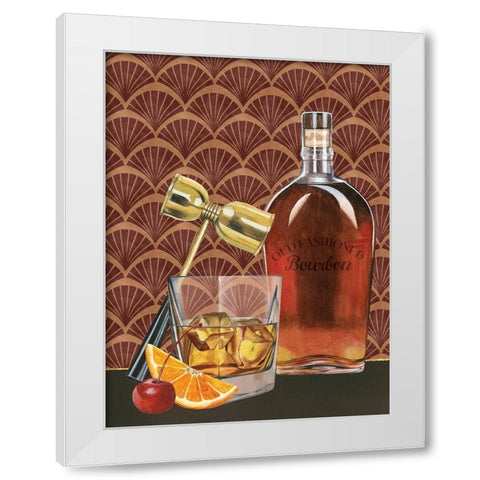 Bar Gatsby II White Modern Wood Framed Art Print by Popp, Grace