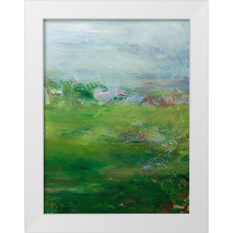 The Cape II White Modern Wood Framed Art Print by Friedlander, Allan