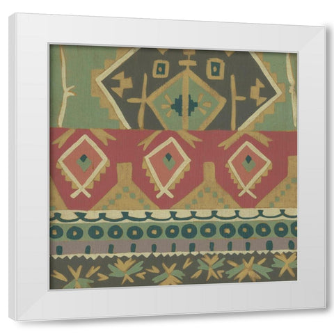 Dakota IV White Modern Wood Framed Art Print by Zarris, Chariklia