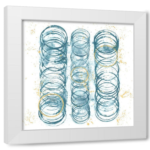 Seismic Order II White Modern Wood Framed Art Print by Guthrie, Jenna