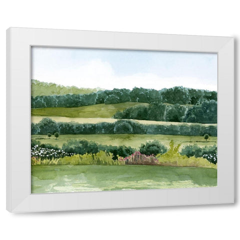 Idyllic Sunday II White Modern Wood Framed Art Print by Popp, Grace