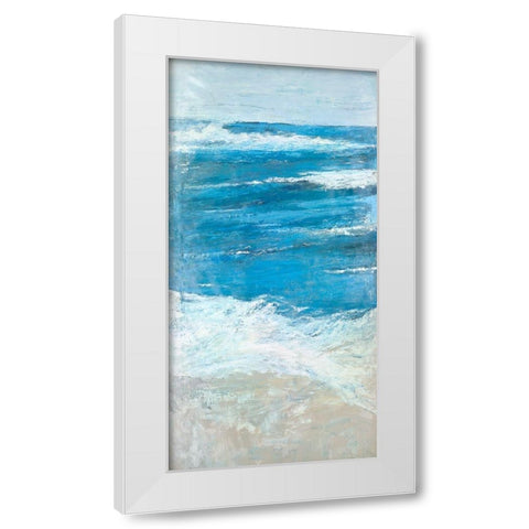 The Shoals White Modern Wood Framed Art Print by Wilkins, Suzanne