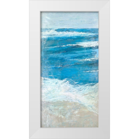 The Shoals White Modern Wood Framed Art Print by Wilkins, Suzanne