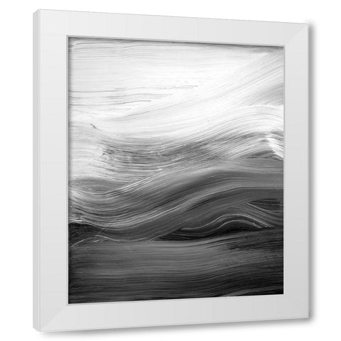 Secrets I White Modern Wood Framed Art Print by Guererra, Teodora