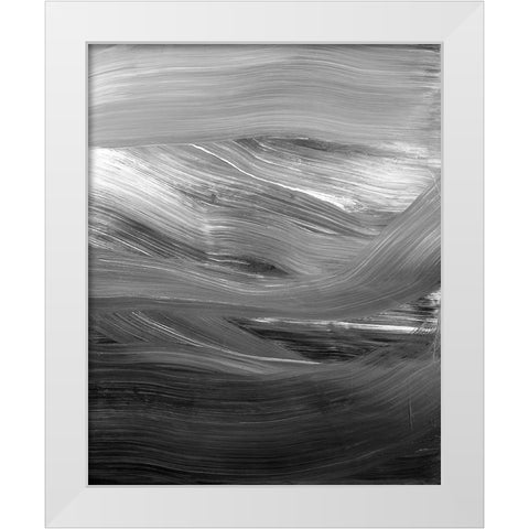 Secrets II White Modern Wood Framed Art Print by Guererra, Teodora