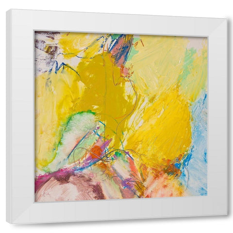 Crystal White Modern Wood Framed Art Print by Friedlander, Allan