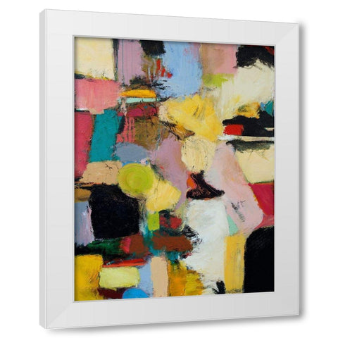 Engine White Modern Wood Framed Art Print by Friedlander, Allan