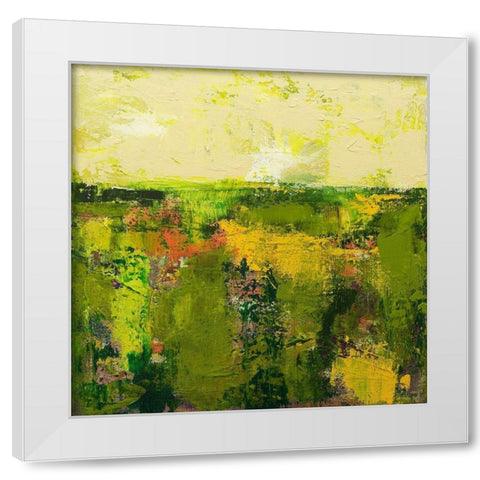Windermere White Modern Wood Framed Art Print by Friedlander, Allan
