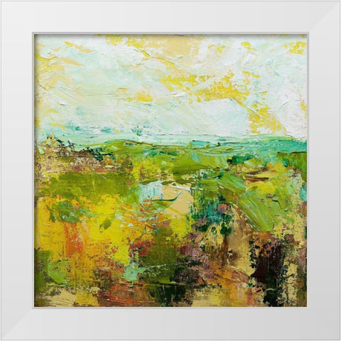 Sheffield White Modern Wood Framed Art Print by Friedlander, Allan