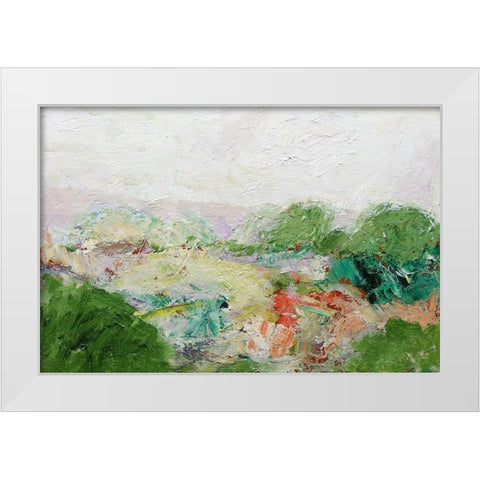 Blackstone White Modern Wood Framed Art Print by Friedlander, Allan