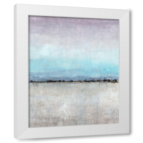 Without Barriers II White Modern Wood Framed Art Print by OToole, Tim