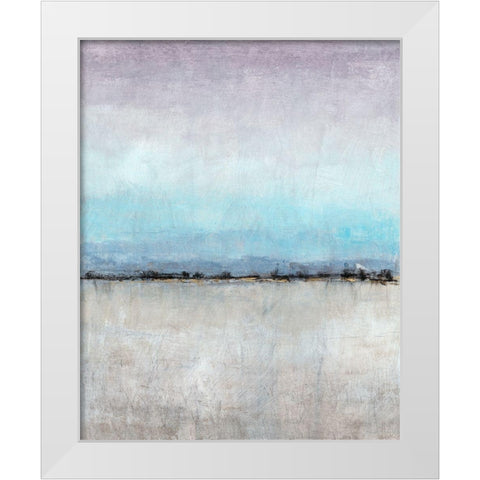 Without Barriers II White Modern Wood Framed Art Print by OToole, Tim