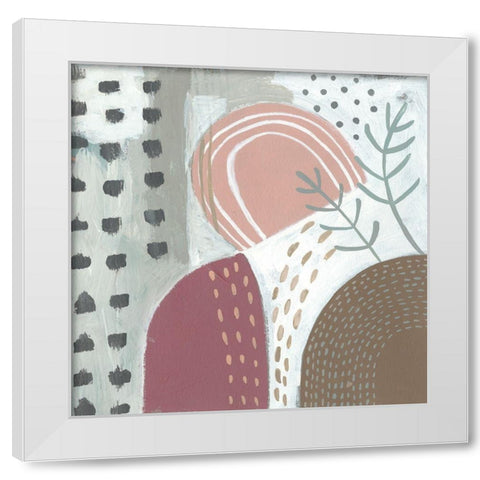 Opening Night V White Modern Wood Framed Art Print by Zarris, Chariklia