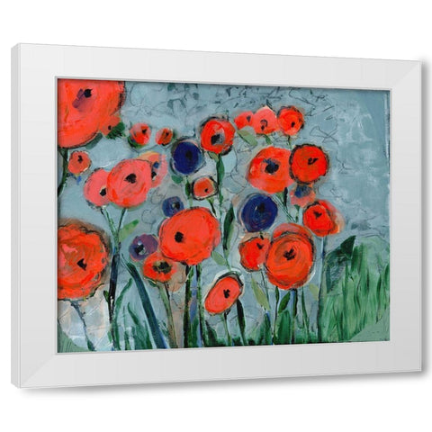 Oodles of Doodles II White Modern Wood Framed Art Print by Daavettila, Tara