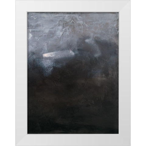 Industrial Contour II White Modern Wood Framed Art Print by Guererra, Teodora