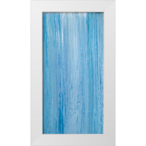 Blurred Thoughts I White Modern Wood Framed Art Print by Guererra, Teodora