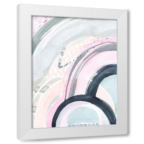 Tidal Wash I White Modern Wood Framed Art Print by Popp, Grace