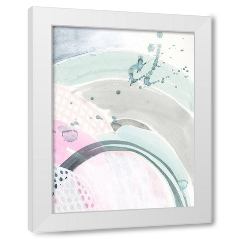 Tidal Wash III White Modern Wood Framed Art Print by Popp, Grace