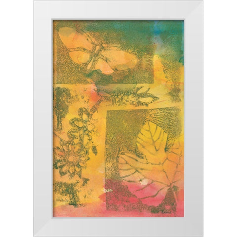 Antique Memories I White Modern Wood Framed Art Print by Combs, Joyce