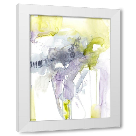 Bridge Between I White Modern Wood Framed Art Print by Goldberger, Jennifer