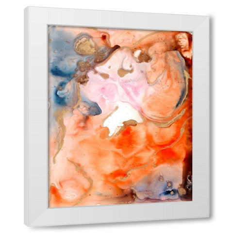 Lighting the Way III White Modern Wood Framed Art Print by Combs, Joyce