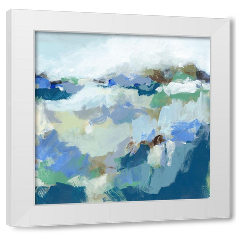 Dusty Roads I White Modern Wood Framed Art Print by Long, Christina