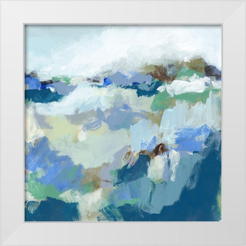 Dusty Roads I White Modern Wood Framed Art Print by Long, Christina
