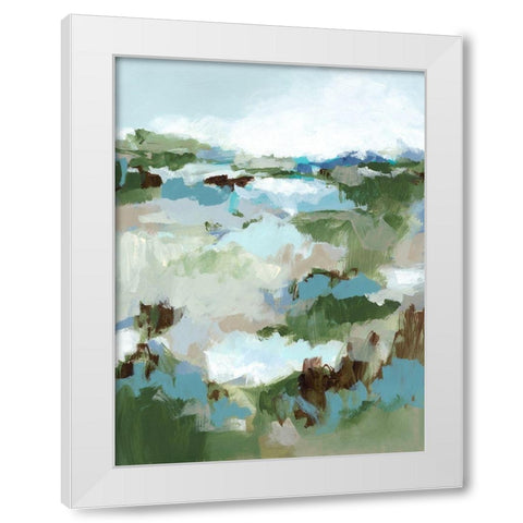 Long Road Home I White Modern Wood Framed Art Print by Long, Christina