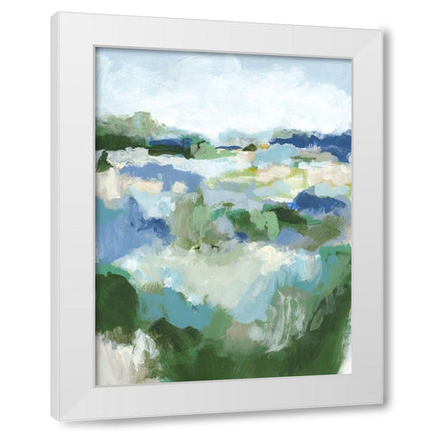 Country Dreams I White Modern Wood Framed Art Print by Long, Christina