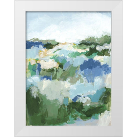 Country Dreams II White Modern Wood Framed Art Print by Long, Christina