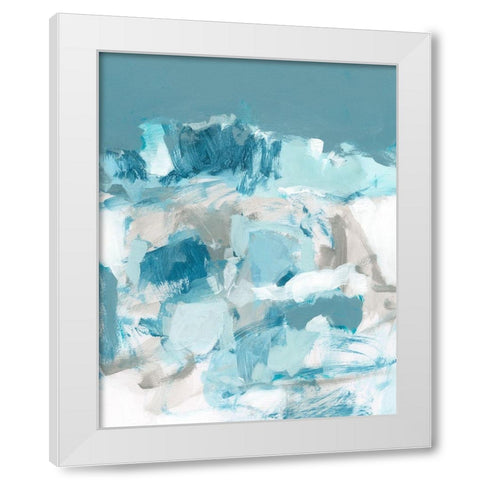 August I White Modern Wood Framed Art Print by Long, Christina
