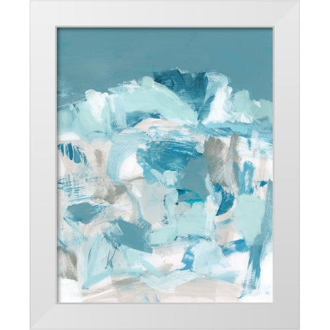 August II White Modern Wood Framed Art Print by Long, Christina