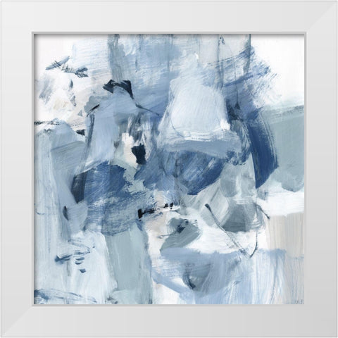 Winter Air II White Modern Wood Framed Art Print by Long, Christina